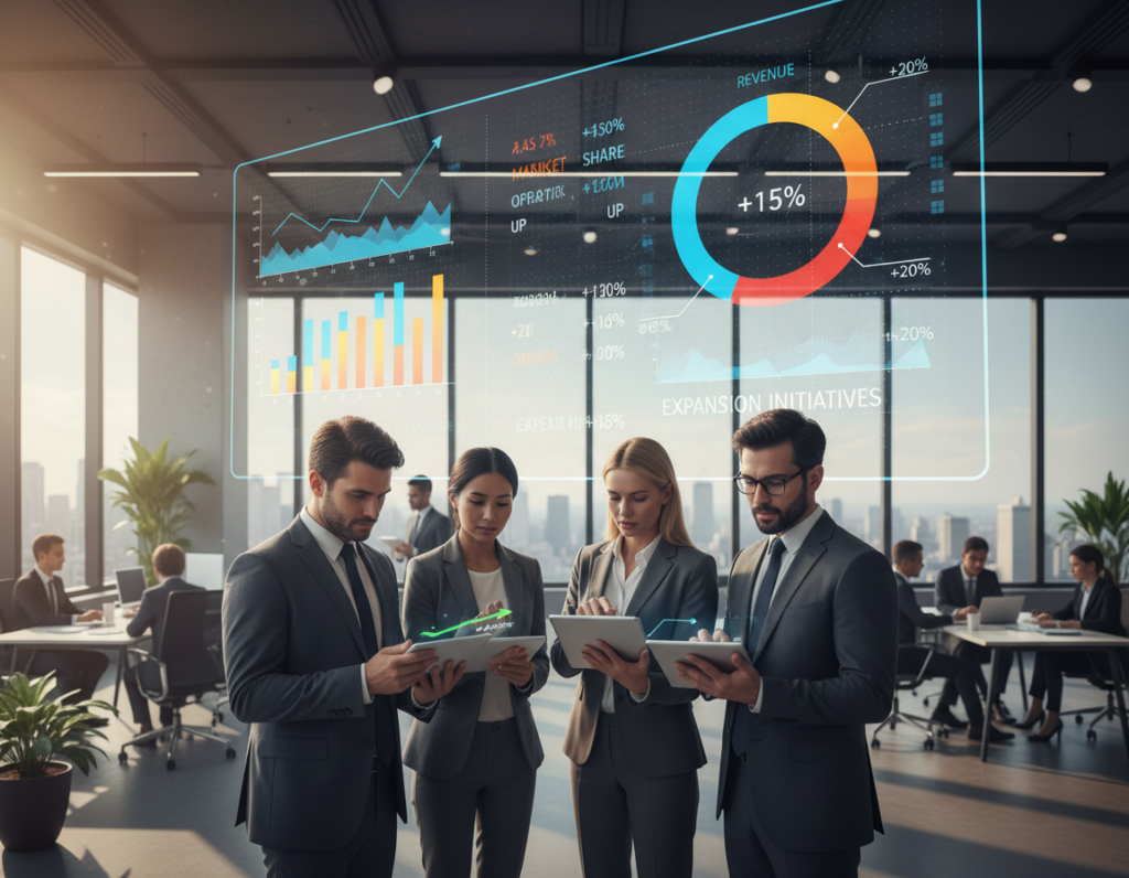 The Core Business Metrics Companies Use to Measure Expansion, Efficiency, and Financial Performance